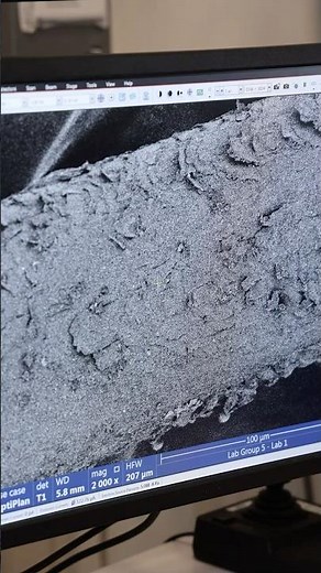 Zooming in on the microscopic world | Scanning electron microscope (SEM) at Los Alamos