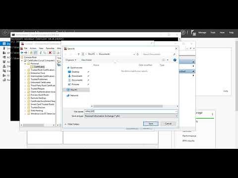 How to export certificate to pfx