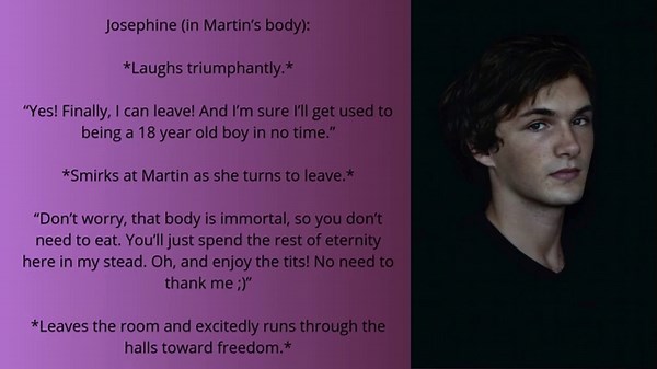 TG/TF Caption: Tricked by a Witch (Part 1)