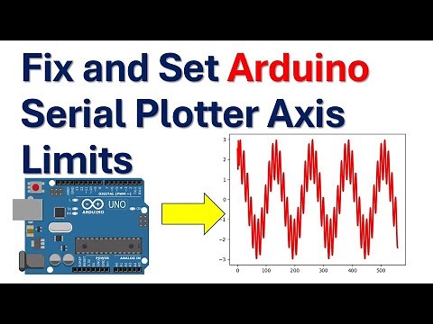 How to Fix and Set Arduino Serial Plotter (Monitor) Axis Limits - Solve Arduino Serial Plotter Issue