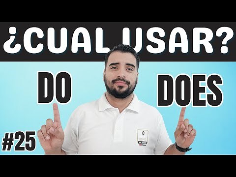 DO y DOES - COMO Y CUANDO USARLOS (SIMPLE PRESENT)