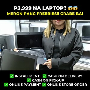 5K reactions · 155 shares | NAKAKAINGGIT SILA MAY LAPTOP? DAPAT IKAW DIN MERON! "  Best for Work-from-Home, Business, & Studies  4GB RAM | 64GB SSD | Intel Celeron  Durable & High-Performance Units  COD Available!  Fast Shipping Nationwide! PM na for orders!  | Murang Laptop PH | Facebook