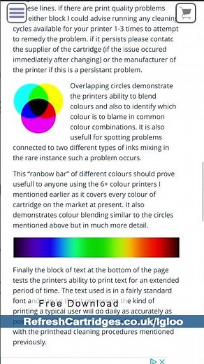 How to Print a Test Page from ANY Inkjet Printer