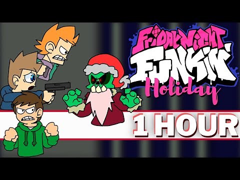 ZANTA - Friday Night Funkin OLD SCHOOL Mod (FNF Songs 1 HOUR) The Holiday Christmas Mod Eddsworld