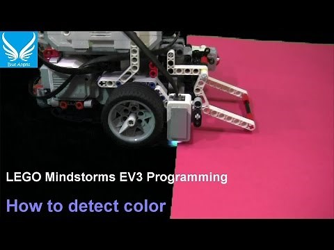 EV3 Programming 1.3: How to detect color (Using Color Sensor)