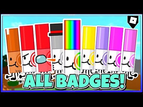 HOW TO GET ALL 80 BADGES in Find the Markers (80) | ROBLOX