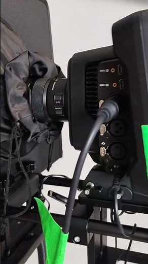 Blackmagic Design Studio Camera 4K Pro G2 with best lens to use Olympus 12-50mm