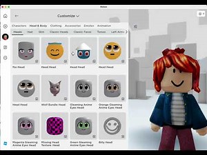 How to make a cute Roblox Plushie Avatar For Free! ♡