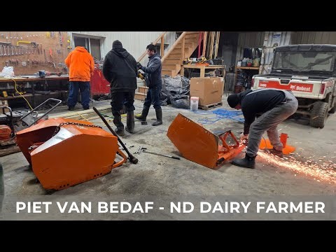 Installing Chain Manure Scraper (217)