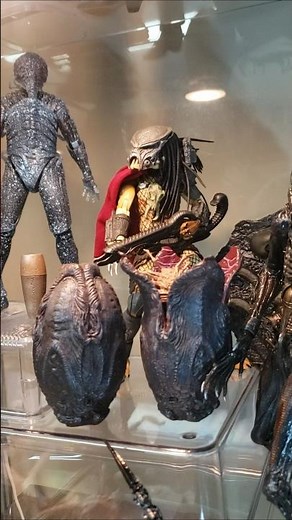 Fire and Stone Alien vs Predator Expanded Universe NECA Ultimate Collection.