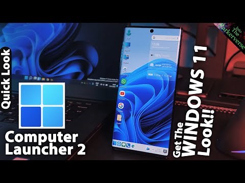 Get the Windows 11 Look! - Computer Launcher 2 - 2021 - A Quick Look