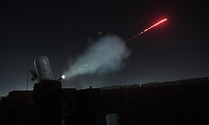 Watch This Gatling Gun Engage Rockets Over Baghdad