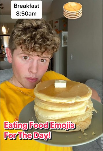 Engaging Food Challenge with Emoji Fun