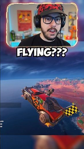 The FLYING CAR in Fortnite!