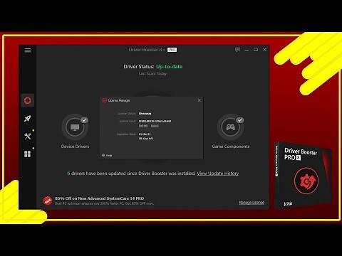 IObit Driver Booster 8.1.0 PRO Free 100% WORKING ✅