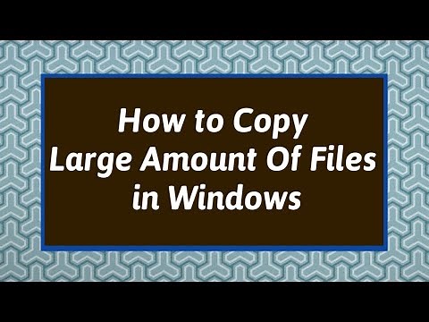 Robocopy Command For Copying Files| Robocopy Command In Windows | Copy Large Amount of Files Windows