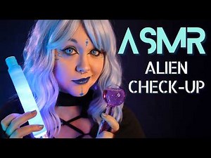 ASMR Alien Medical Checkup 👽 (Soft-Spoken) Cranial Nerve Exam, Sci Fi Personal Attention Roleplay
