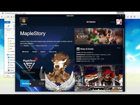 MapleStory to Nexon Launcher