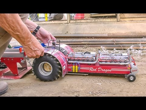Unbelievable RC Tractor Pulling! Nitro! Electric! Power!