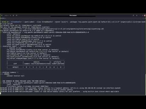 Spark Structured Streaming Example (Kafka, Spark, Cassandra)