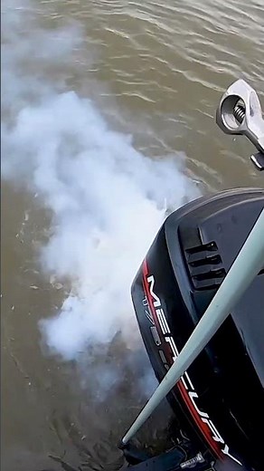 Seafoam SMOKE OUT! 🤣 (Boat Motor Fix)