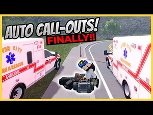FINALLY Automatic EMS Call Outs | AI Jobs Emergency Response Liberty County | Roblox Roleplay
