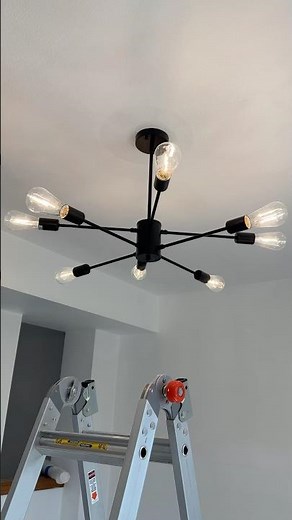 How to Install a Stunning LED Chandelier On a Budget!