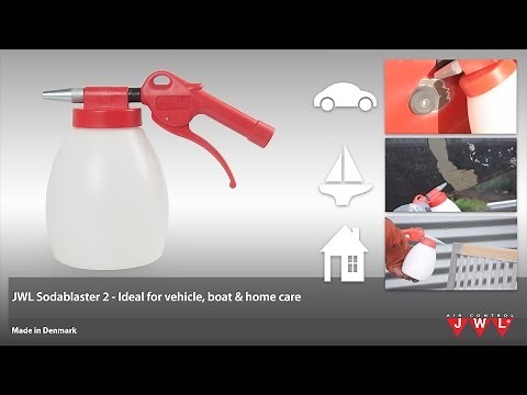 Sodablaster 2 - Clean or remove without damaging