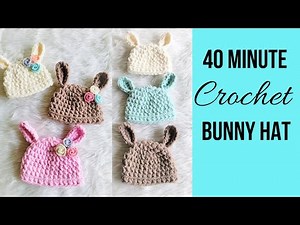 40 Minute Crochet Hat