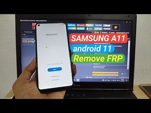 Samsung Galaxy A11 Android 11 Google Accounts Unlock FRP Bypass One Click By Unlocktool