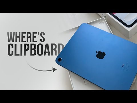 Where is the Clipboard on iPad? (explained)
