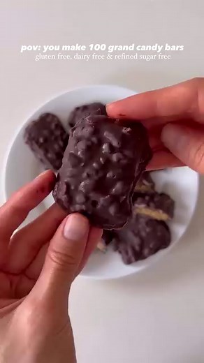15K views · 143 reactions | these homemade 100 grand candy bars are...