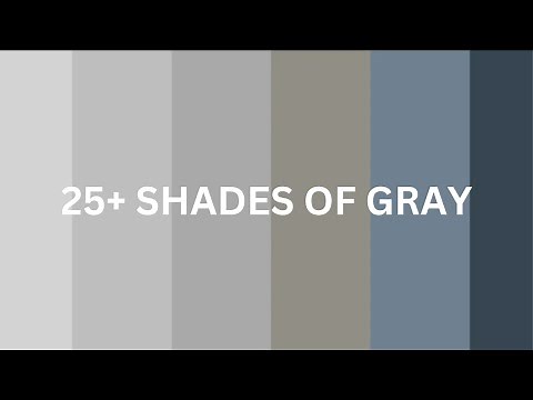 25+ Shades of Gray Color | Colors Names