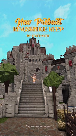 Explore Bloxburg's Medieval Castle and Village | New Update Showcase by itsfloatie