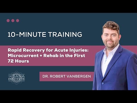 Rapid Recovery for Acute Injuries: Microcurrent + Rehab in the First 72 Hours | The Sana Institute