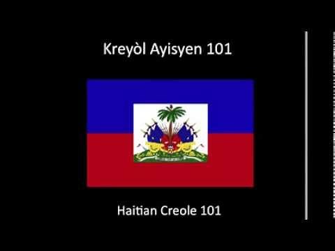 Learn Haitian Creole- Creole 101 (lesson one)