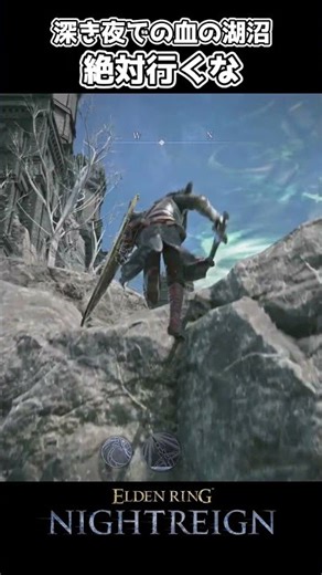深き夜では絶対に湖沼は行かない方がいい【ナイトレイン】 #エルデンリングナイトレイン #nightrain #ナイトレイン #eldenring #エルデンリング