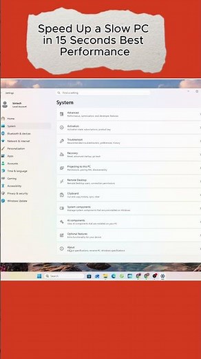 Speed Up a Slow PC in 20 Seconds | Best Windows Performance Boost Guide
