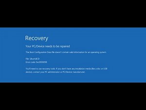 How to Fix Boot Error 0xc0000098