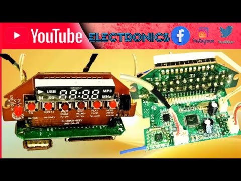 USB MP3 Bluetooth echo Mic record module