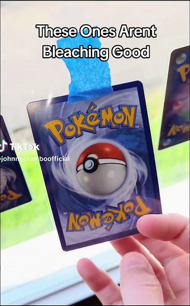 These Pokemon Cards Are Taking Too Long To Sun Bleach 🤷‍♂️ #pokemon | sun bleached pokemon
