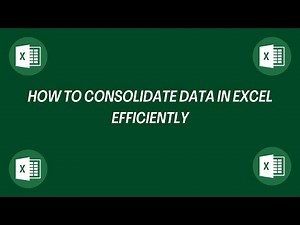 Master Data Consolidation in Excel: Combine and Organize Dates Efficiently! #excel