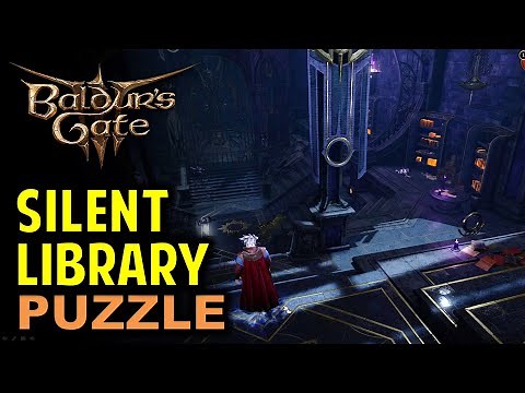 Silent Library Puzzle | Baldur's Gate 3 (BG3)