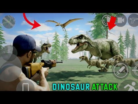 Dinosaur Attack! Indian Bike Driving Extreme Survival 🦖