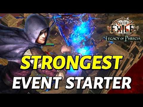 [POE 1] Strong and Fast Event Starter! Surfcaster Lightning Strike | Legacy of Phrecia