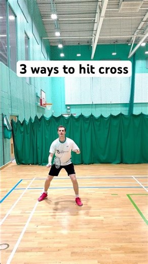 3 ways to hit cross defence in doubles badminton ❌