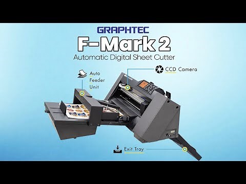 Unboxing Graphtec F-Mark2 Auto Feed Digital Sheet Cutter
