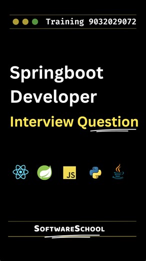 Spring Boot Interview Question 🔥 Tomcat Default Port & How to Change It | Telugu