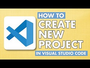 How To Create New Project In Visual Studio Code | Easy Tutorial
