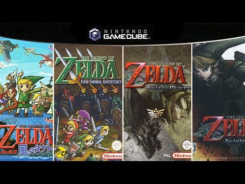 The Legend of Zelda Games for Gamecube